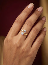 Elegant Crystal Stone Ring - Gold Plated (Copy) (Copy)